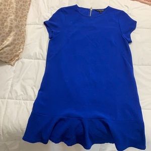 bright blue sundress